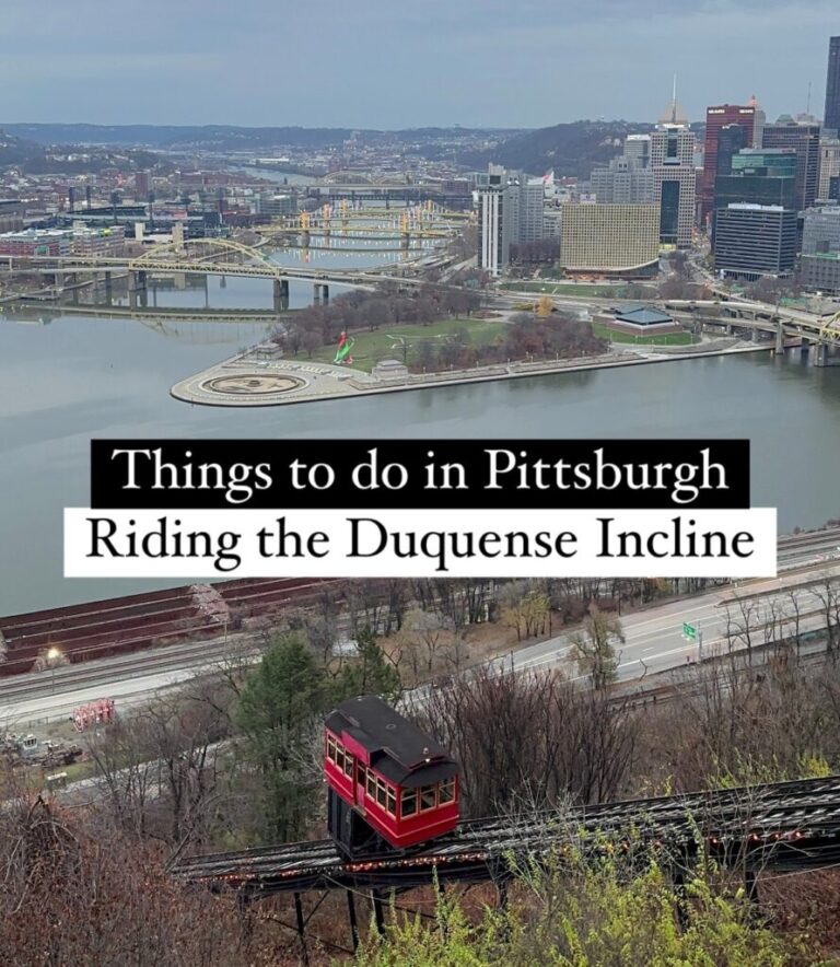 Pittsburgh Pride: Riding The Duquesne Incline For That Famous Pittsburgh Cityscape View