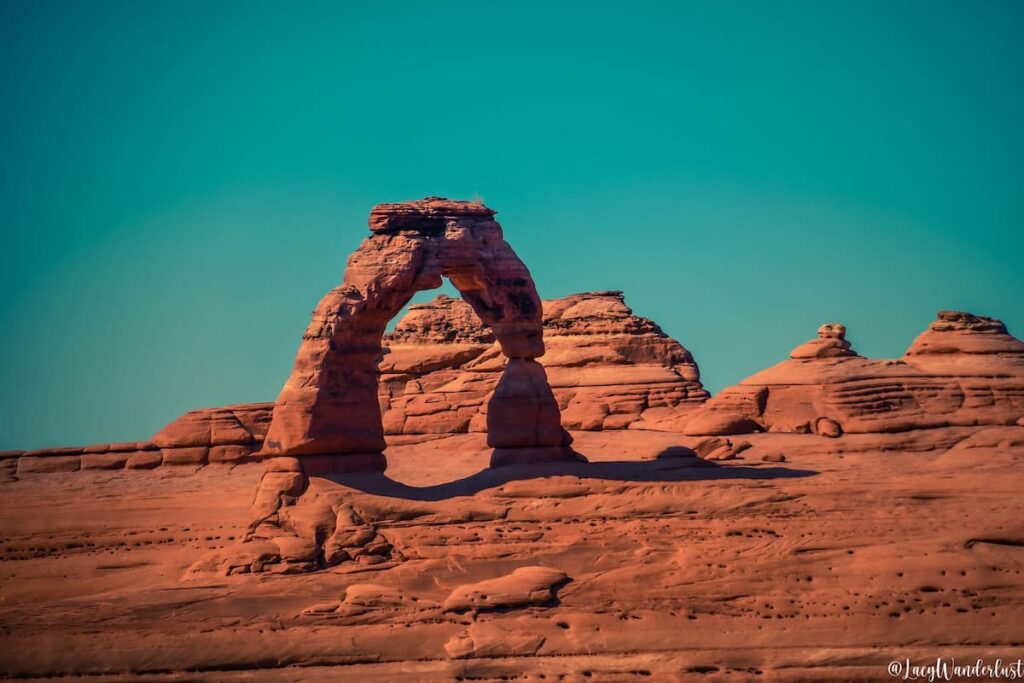 ark Avenue trail Arches National Park Moab Utah